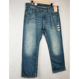 Levi's 559 Relaxed Straight Stretch Jeans W36 L30 Blue Denim New With Tags